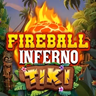 Fireball Inferno Tiki game by NetEnt – logo hosted on Wonaco Casino